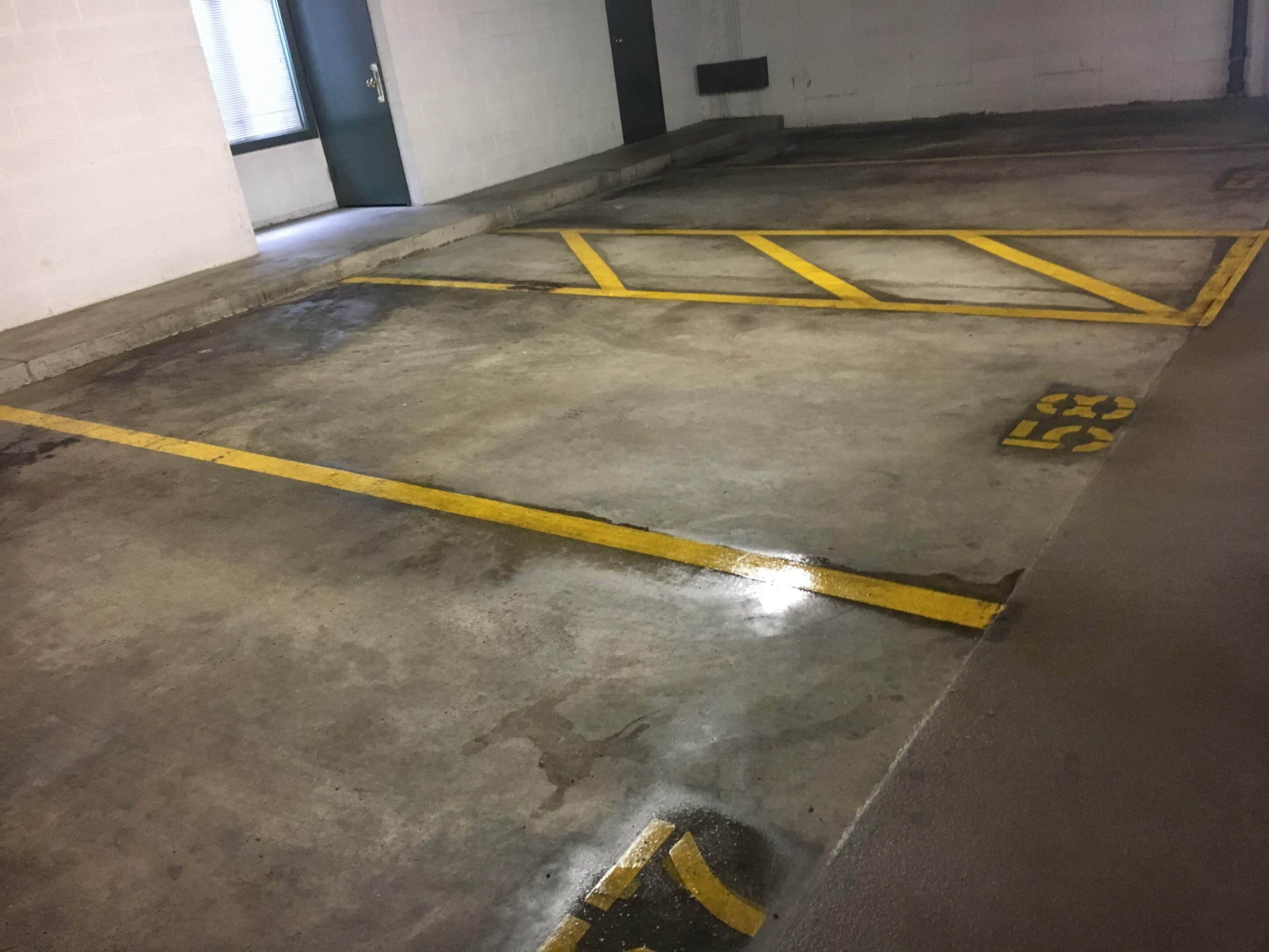 Parking Garage Cleaning Chicago Before